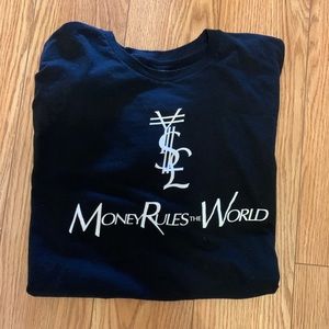 Money rules the world men’s tee